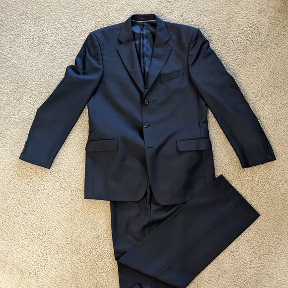 Men's Black Suit Pants (32W x 36L), Jacket (45 R) - Picture 6 of 16